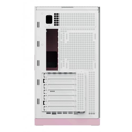 Купить Корпус Geometric Future Model 5F Glass без БП (GEO-M5F-WPK) White/Pink с проверкой совместимости: обзор, характеристики, цена в Киеве, Днепре, Одессе, Харькове, Украине | интернет-магазин TELEMART.UA фото