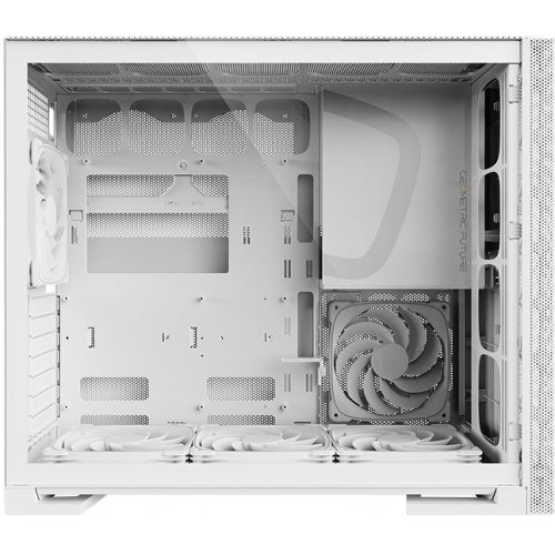 Корпус Geometric Future Model 5F Mesh без БЖ (GEO-M5VF-W) White купити в Україні: Київ, Львів, Хмельницький, Тернопіль, Івано-Франківськ | Перевірка сумісності, низька ціна, відгуки, характеристики від TELEMART фото