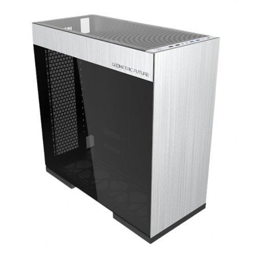 Купить Корпус Geometric Future Model 8 Dharma без БП (GEO-M8-DHA) Silver с проверкой совместимости: обзор, характеристики, цена в Киеве, Днепре, Одессе, Харькове, Украине | интернет-магазин TELEMART.UA фото