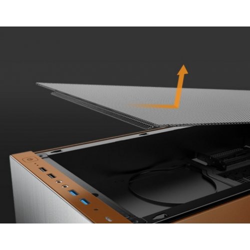 Купить Корпус Geometric Future Model 8 Cowboy без БП (GEO-M8-COW) Black/Orange с проверкой совместимости: обзор, характеристики, цена в Киеве, Днепре, Одессе, Харькове, Украине | интернет-магазин TELEMART.UA фото