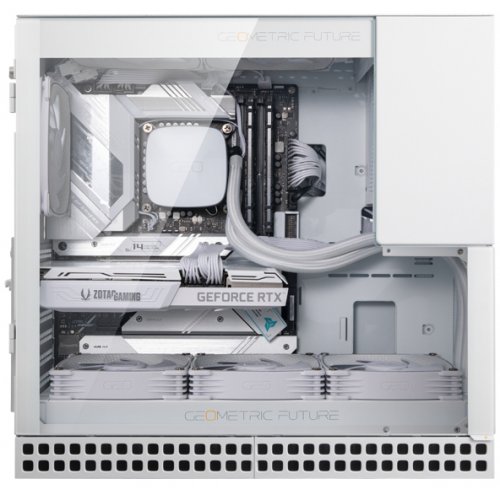Купить Корпус Geometric Future Model 4 King Arthur без БП (GEO-M4-KAW) White с проверкой совместимости: обзор, характеристики, цена в Киеве, Днепре, Одессе, Харькове, Украине | интернет-магазин TELEMART.UA фото