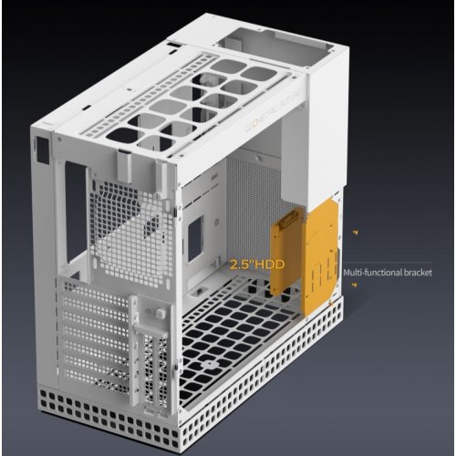 Купить Корпус Geometric Future Model 4 King Arthur без БП (GEO-M4-KAW) White с проверкой совместимости: обзор, характеристики, цена в Киеве, Днепре, Одессе, Харькове, Украине | интернет-магазин TELEMART.UA фото