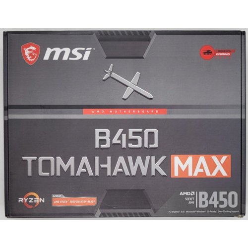 Купить Материнская плата MSI B450 TOMAHAWK MAX (sAM4, AMD B450) (Восстановлено продавцом, 803078) с проверкой совместимости: обзор, характеристики, цена в Киеве, Днепре, Одессе, Харькове, Украине | интернет-магазин TELEMART.UA фото