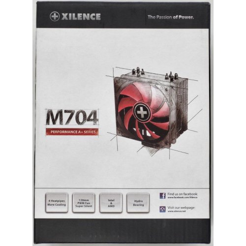 Купить Кулер Xilence Performance A+ M704 (XC051) (Восстановлено продавцом, 803148) с проверкой совместимости: обзор, характеристики, цена в Киеве, Днепре, Одессе, Харькове, Украине | интернет-магазин TELEMART.UA фото