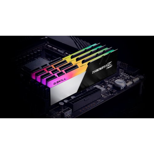 Купить ОЗУ G.Skill DDR4 32GB (2x16GB) 3000Mhz Trident Z Neo (F4-3000C16D-32GTZN) с проверкой совместимости: обзор, характеристики, цена в Киеве, Днепре, Одессе, Харькове, Украине | интернет-магазин TELEMART.UA фото