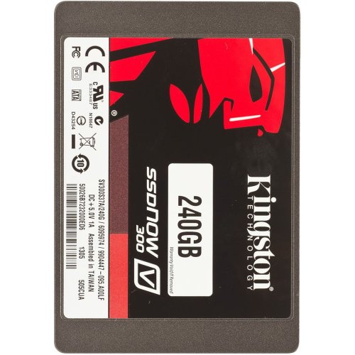 Продать SSD-диск Kingston MLC 240GB 2.5" (SV300S3B7A/240G) по Trade-In интернет-магазине Телемарт - Киев, Днепр, Украина фото
