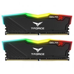 ОЗП Team DDR4 16GB (2x8GB) 3600Mhz T-Force Delta RGB Black (TF3D416G3600HC18JDC01)