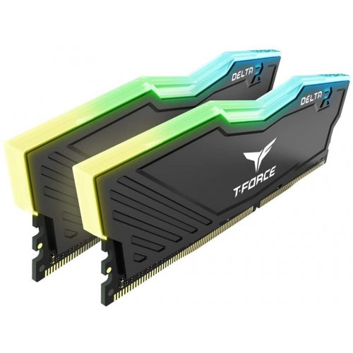 ОЗП Team DDR4 16GB (2x8GB) 3600Mhz T-Force Delta RGB Black (TF3D416G3600HC18JDC01) купити з перевіркою сумісності: огляд, характеристики, ціна у Києві, Львові, Вінниці, Хмельницькому, Івано-Франківську, Україні | інтернет-магазин TELEMART.UA фото