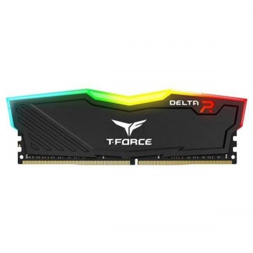 ОЗП Team DDR4 16GB (2x8GB) 3600Mhz T-Force Delta RGB Black (TF3D416G3600HC18JDC01) купити з перевіркою сумісності: огляд, характеристики, ціна у Києві, Львові, Вінниці, Хмельницькому, Івано-Франківську, Україні | інтернет-магазин TELEMART.UA фото