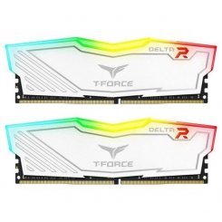 ОЗП Team DDR4 16GB (2x8GB) 3200Mhz T-Force Delta RGB White (TF4D416G3200HC16CDC01)