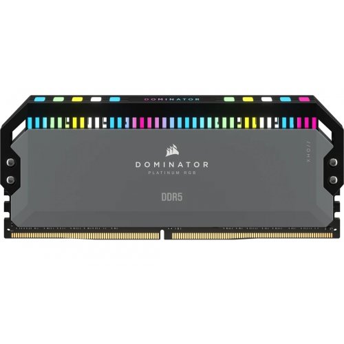 Купить ОЗУ Corsair DDR5 32GB (2x16GB) 5600Mhz Dominator Platinum RGB Gray (CMT32GX5M2B5600Z36) с проверкой совместимости: обзор, характеристики, цена в Киеве, Днепре, Одессе, Харькове, Украине | интернет-магазин TELEMART.UA фото