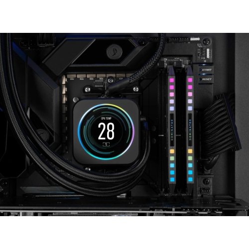Купить ОЗУ Corsair DDR5 32GB (2x16GB) 5600Mhz Dominator Platinum RGB Gray (CMT32GX5M2B5600Z36) с проверкой совместимости: обзор, характеристики, цена в Киеве, Днепре, Одессе, Харькове, Украине | интернет-магазин TELEMART.UA фото