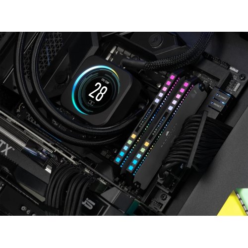 Купить ОЗУ Corsair DDR5 32GB (2x16GB) 5600Mhz Dominator Platinum RGB Gray (CMT32GX5M2B5600Z36) с проверкой совместимости: обзор, характеристики, цена в Киеве, Днепре, Одессе, Харькове, Украине | интернет-магазин TELEMART.UA фото