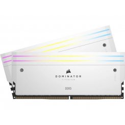 ОЗУ Corsair DDR5 32GB (2x16GB) 6000Mhz Dominator Titanium RGB White (CMP32GX5M2B6000Z30W)