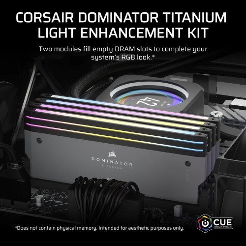 Купить Комплект для улучшения освещения Corsair Dominator Titanium DDR5 Lighting Enhancement Kit (CMPLEKIT2G) Gray - цена в Харькове, Киеве, Днепре, Одессе
в интернет-магазине Telemart фото