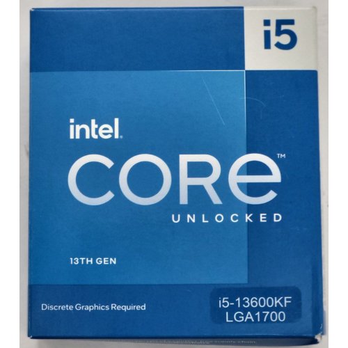 Процесор Intel Core i5-13600KF 3.5(5.1)GHz 24MB s1700 Box (BX8071513600KF) (Відновлено продавцем, 803245) купити з перевіркою сумісності: огляд, характеристики, ціна у Києві, Львові, Вінниці, Хмельницькому, Івано-Франківську, Україні | інтернет-магазин TELEMART.UA фото