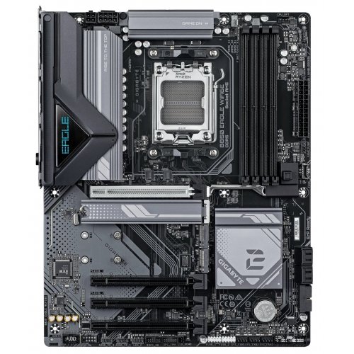 Уцінка материнська плата Gigabyte B850 EAGLE WIFI6E (sAM5, AMD B850) (Сліди використання, 803246) купити в Україні: Київ, Львів, Хмельницький, Тернопіль | Перевірка сумісності, низька ціна, відгуки, характеристики від TELEMART фото
