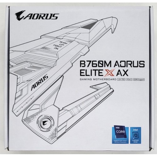 Материнская плата Gigabyte B760M AORUS ELITE X AX (s1700, Intel B760) (Восстановлено продавцом, 803256) купить в Украине: Киев, Днепр, Харьков, Одесса  | Проверка совместимости, низкая цена, отзывы, характеристики от TELEMART фото