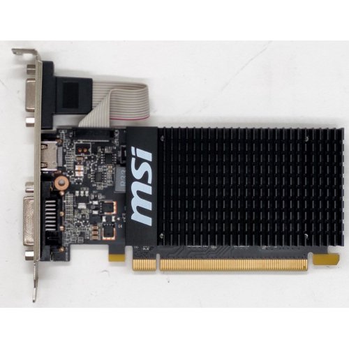 Відеокарта MSI GeForce GT 710 2048MB (GT 710 2GD3H LP) (Відновлено продавцем, 803271) купити з перевіркою сумісності: огляд, характеристики, ціна у Києві, Львові, Вінниці, Хмельницькому, Івано-Франківську, Україні | інтернет-магазин TELEMART.UA фото