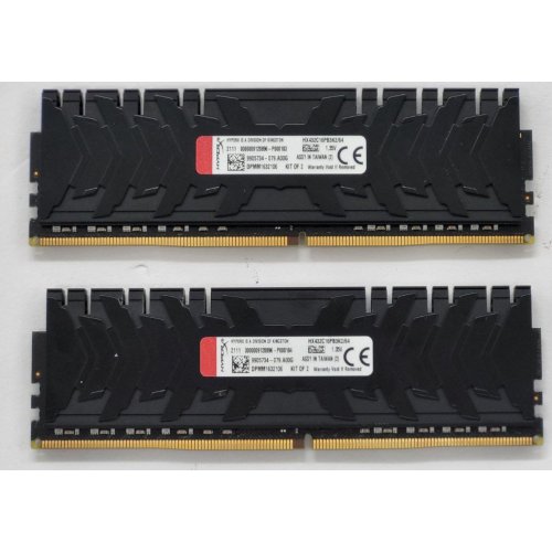 Купить Озу HyperX DDR4 64GB (2x32GB) 3200Mhz Predator (HX432C16PB3K2/64) (Восстановлено продавцом, 803277) с проверкой совместимости: обзор, характеристики, цена в Киеве, Днепре, Одессе, Харькове, Украине | интернет-магазин TELEMART.UA фото