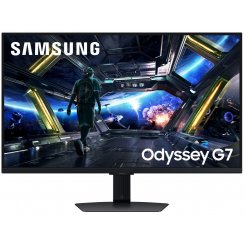 Уценка монитор Samsung 32” Odyssey G7 (LS32DG700EIXUA) Black (Повреждена упаковка, 803330) / IPS / 144 Гц