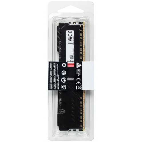 Купить ОЗУ Kingston DDR4 16GB 3200Mhz FURY Beast Black (KF432C16BB1/16WP) с проверкой совместимости: обзор, характеристики, цена в Киеве, Днепре, Одессе, Харькове, Украине | интернет-магазин TELEMART.UA фото