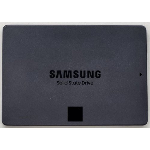 Купить Ssd-диск Samsung 870 QVO V-NAND MLC 4TB 2.5" (MZ-77Q4T0BW) (Восстановлено продавцом, 803512) с проверкой совместимости: обзор, характеристики, цена в Киеве, Днепре, Одессе, Харькове, Украине | интернет-магазин TELEMART.UA фото