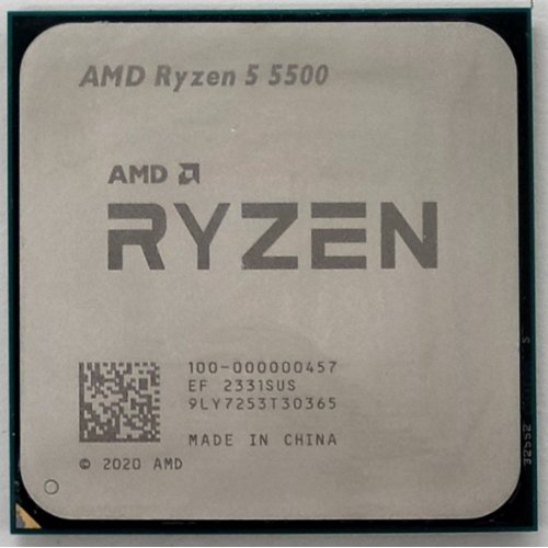 Купить Процессор AMD Ryzen 5 5500 3.6(4.2)GHz 16MB sAM4 Box (100-100000457BOX) (Восстановлено продавцом, 803565) с проверкой совместимости: обзор, характеристики, цена в Киеве, Днепре, Одессе, Харькове, Украине | интернет-магазин TELEMART.UA фото