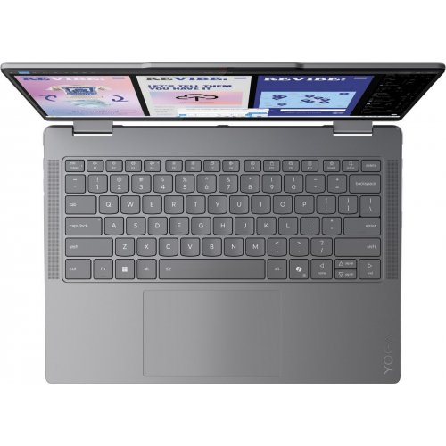 Купити Ноутбук Lenovo Yoga 7 2 in 1 14ILL10 (83JQ009XRA) Luna Grey - ціна в Києві, Львові, Вінниці, Хмельницькому, Франківську, Україні | інтернет-магазин TELEMART.UA фото