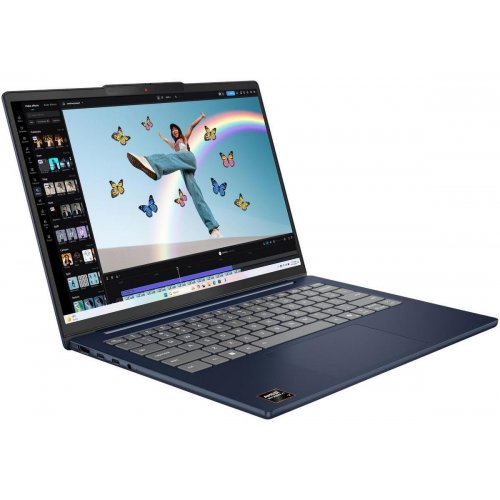 Ноутбук Lenovo IdeaPad Slim 5 14ARP10 (83HT0033RA) Cosmic Blue купить в Украине: Киев, Днепр, Харьков, Одесса  | Низкая цена, отзывы, характеристики от TELEMART фото