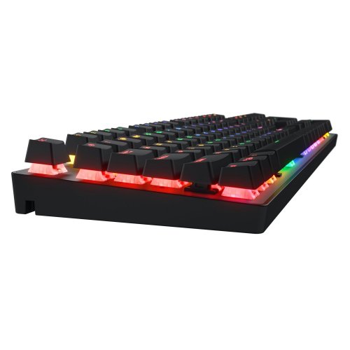 Купити Клавіатура HATOR Icefall Mecha Rainbow Origin Red Linear Wireless (HTK204) Black - ціна в Києві, Львові, Вінниці, Хмельницькому, Франківську, Україні | інтернет-магазин TELEMART.UA фото