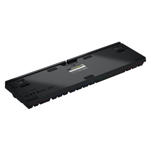 Купити Клавіатура HATOR Icefall Mecha Rainbow Origin Red Linear Wireless (HTK204) Black - ціна в Києві, Львові, Вінниці, Хмельницькому, Франківську, Україні | інтернет-магазин TELEMART.UA фото