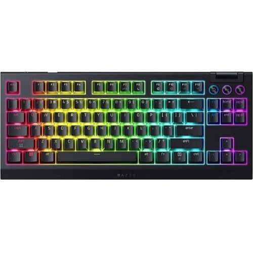 Клавиатура Razer BlackWidow V4 TKL Hyperspeed Mechanical Switches Gen-3 Tactile Wireless (RZ03-05480100-R3M1) Black купить в Украине: Киев, Днепр, Харьков, Одесса  | Низкая цена, отзывы, характеристики от TELEMART фото