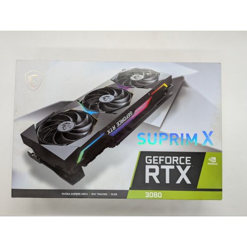 Купить Видеокарта MSI GeForce RTX 3080 SUPRIM X 10240MB (RTX 3080 SUPRIM X 10G) (Восстановлено продавцом, 803884) с проверкой совместимости: обзор, характеристики, цена в Киеве, Днепре, Одессе, Харькове, Украине | интернет-магазин TELEMART.UA фото