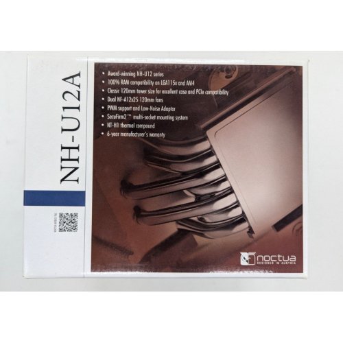 Кулер Noctua NH-U12A (Відновлено продавцем, 803896) купити в Україні: Київ, Львів, Хмельницький, Тернопіль | Перевірка сумісності, низька ціна, відгуки, характеристики від TELEMART фото