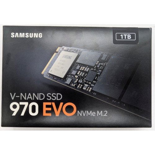 Купить Ssd-диск Samsung 970 EVO V-NAND MLC 1TB M.2 (2280 PCI-E) (MZ-V7E1T0BW) (Восстановлено продавцом, 803906) с проверкой совместимости: обзор, характеристики, цена в Киеве, Днепре, Одессе, Харькове, Украине | интернет-магазин TELEMART.UA фото
