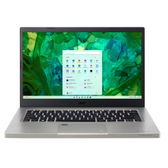 Ноутбук Acer Aspire Vero AV14-52P (NX.KJSEU.003) Cobblestone Gray / 14″ (1920x1080, IPS) / Intel Core i5-1335U (3.4–4.6 ГГц), 10 ядер / Intel Iris Xe Graphics / 16 ГБ (LPDDR4X) / 512 ГБ (SSD) / Без ОС