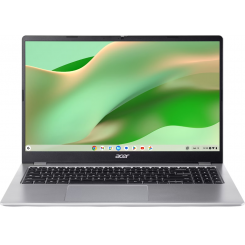 Ноутбук Acer Chromebook 315 CB315-6HT (NX.JLYEU.001) Sparkly Silver / 15.6″ (1920x1080, IPS) / Intel Core i3-N355 (3.9 ГГц), 8 ядер / Intel Graphics / 8 ГБ (LPDDR5x) / 128 ГБ (eMMC) / Chrome