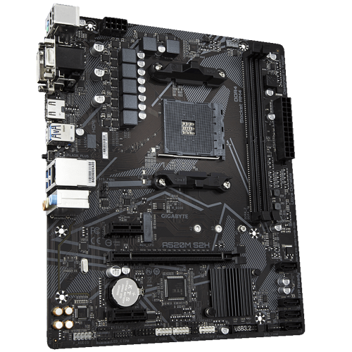 Уцінка материнська плата Gigabyte A520M S2H (sAM4, AMD A520) (Сліди використання, 803938) купити в Україні: Київ, Львів, Хмельницький, Тернопіль | Перевірка сумісності, низька ціна, відгуки, характеристики від TELEMART фото