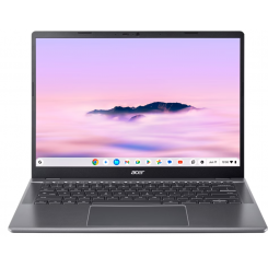 Ноутбук Acer Chromebook Plus 514 CB514-5HT (NX.J5ZEU.003) Steel Gray / 14″ (1920x1200, IPS) / Intel Core i5-1334U (3.4–4.6 ГГц), 10 ядер / Intel Iris Xe Graphics / 16 ГБ (LPDDR5x) / 512 ГБ (SSD) / Chrome