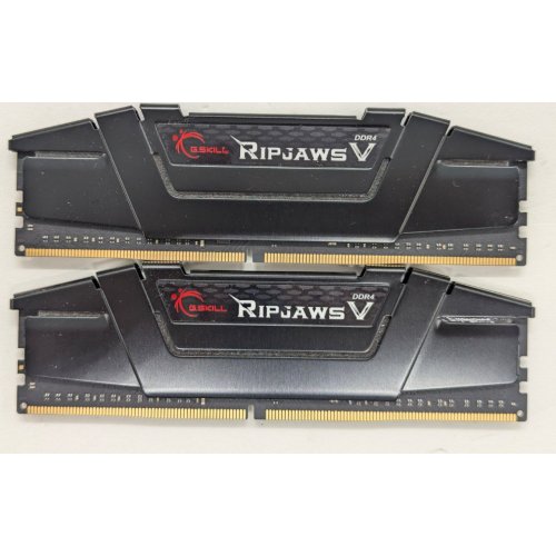 Купить Озу G.Skill DDR4 32GB (2x16GB) 4400Mhz Ripjaws V (F4-4400C19D-32GVK) (Восстановлено продавцом, 803959) с проверкой совместимости: обзор, характеристики, цена в Киеве, Днепре, Одессе, Харькове, Украине | интернет-магазин TELEMART.UA фото