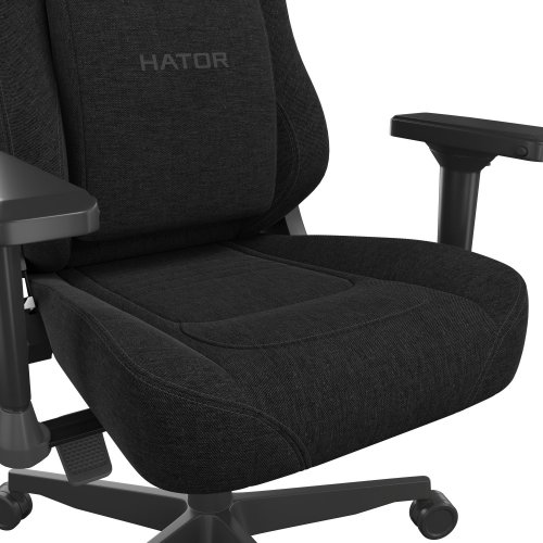 Ігрове крісло HATOR Darkside 3 Pro L Fabric (HTC3210L) Black купити в Україні: Київ, Львів, Хмельницький, Тернопіль | Низька ціна, відгуки, характеристики від TELEMART фото
