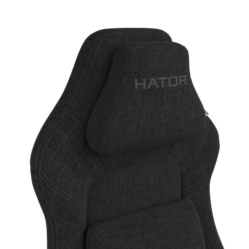 Ігрове крісло HATOR Darkside 3 Pro L Fabric (HTC3210L) Black купити в Україні: Київ, Львів, Хмельницький, Тернопіль | Низька ціна, відгуки, характеристики від TELEMART фото