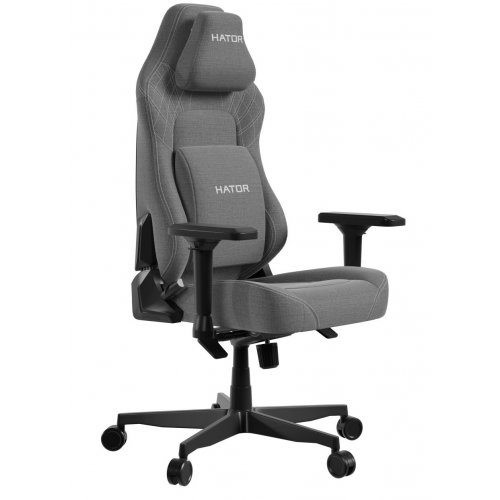 Ігрове крісло HATOR Darkside 3 Pro L Fabric (HTC3216L) Grey купити в Україні: Київ, Львів, Хмельницький, Тернопіль | Низька ціна, відгуки, характеристики від TELEMART фото