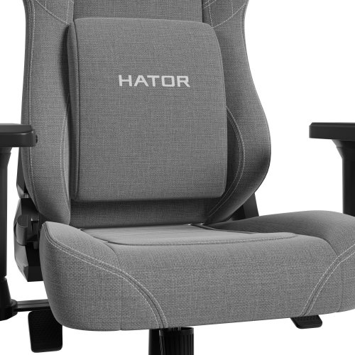 Ігрове крісло HATOR Darkside 3 Pro L Fabric (HTC3216L) Grey купити в Україні: Київ, Львів, Хмельницький, Тернопіль | Низька ціна, відгуки, характеристики від TELEMART фото
