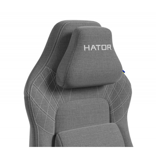Ігрове крісло HATOR Darkside 3 Pro L Fabric (HTC3216L) Grey купити в Україні: Київ, Львів, Хмельницький, Тернопіль | Низька ціна, відгуки, характеристики від TELEMART фото