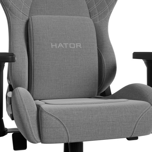 Ігрове крісло HATOR Darkside 3 Pro M Fabric (HTC3216M) Grey купити в Україні: Київ, Львів, Хмельницький, Тернопіль | Низька ціна, відгуки, характеристики від TELEMART фото