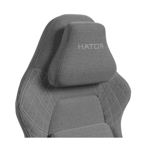 Ігрове крісло HATOR Darkside 3 Pro M Fabric (HTC3216M) Grey купити в Україні: Київ, Львів, Хмельницький, Тернопіль | Низька ціна, відгуки, характеристики від TELEMART фото
