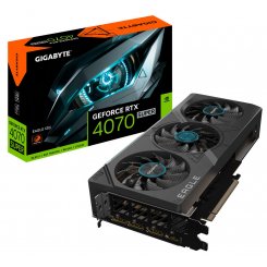 Видеокарта Gigabyte GeForce RTX 4070 SUPER EAGLE 12288MB (GV-N407SEAGLE-12GD) (Восстановлено продавцом, 804002)