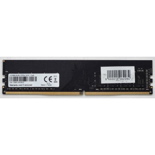 Купить Озу Samsung DDR4 8GB 3200Mhz (UDIMM 8GB DDR4 3200) OEM (Восстановлено продавцом, 804022) с проверкой совместимости: обзор, характеристики, цена в Киеве, Днепре, Одессе, Харькове, Украине | интернет-магазин TELEMART.UA фото